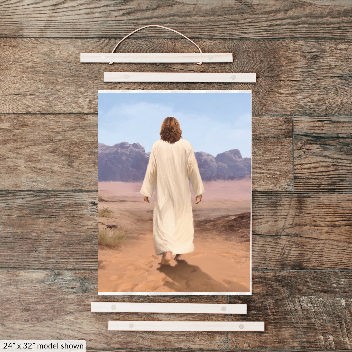 Jesus Painting, Christian Art, Easter Decoration, Christian Easter Painting, Religious Easter Decor, Christian Decor, Easter Decorations