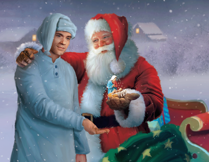 Musical Christmas Book Set: Once Upon a Christmas Morning + O Come Emmanuel