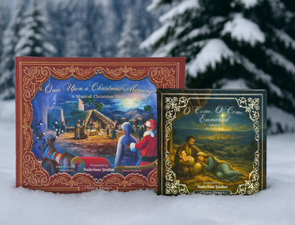 Musical Christmas Book Set: Once Upon a Christmas Morning + O Come Emmanuel