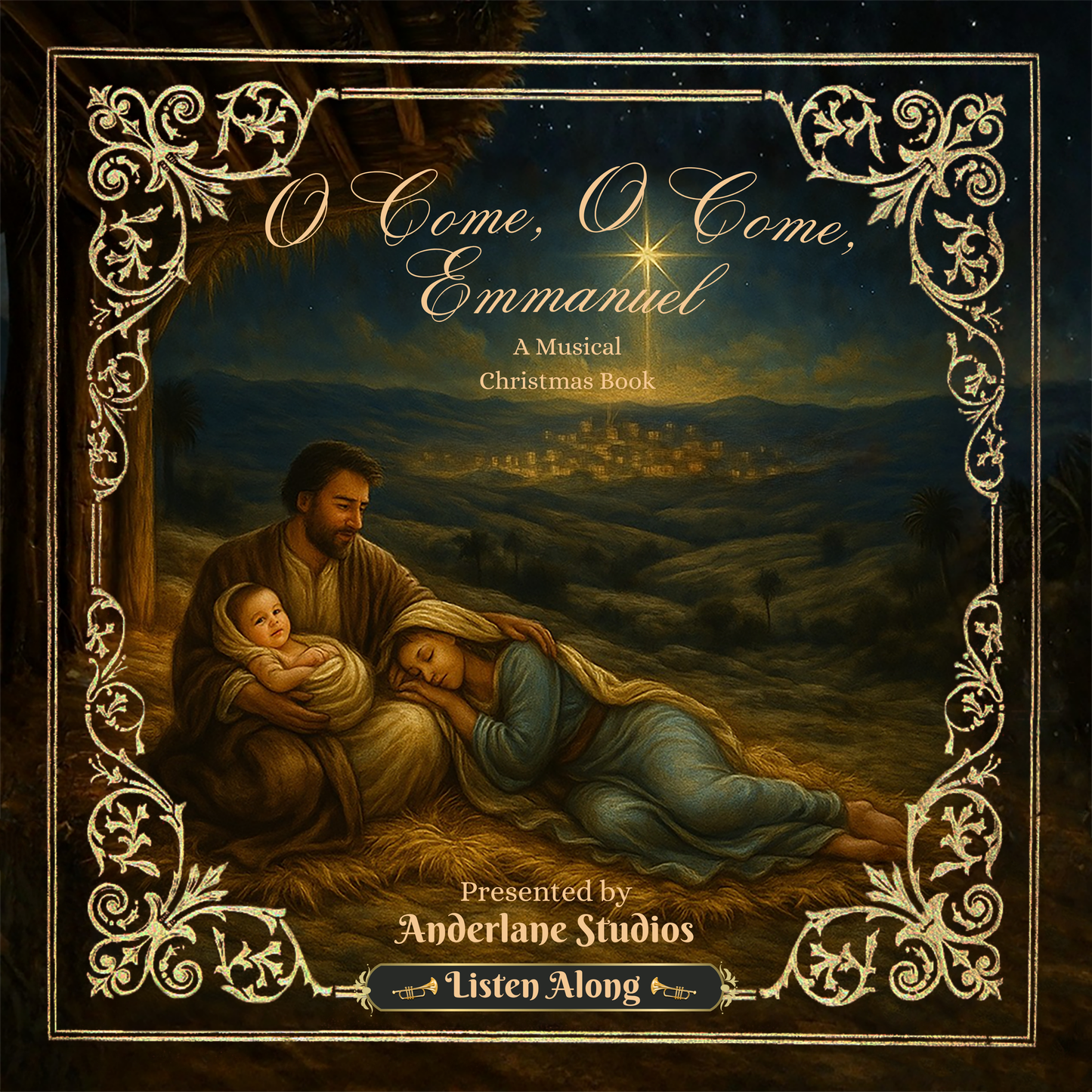 Musical Christmas Book Set: Once Upon a Christmas Morning + O Come Emmanuel