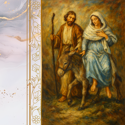 Musical Christmas Book Set: Once Upon a Christmas Morning + O Come Emmanuel