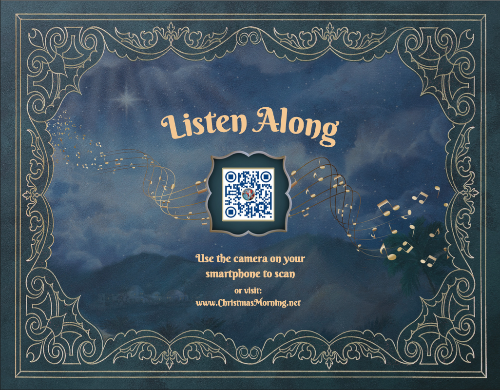 Musical Christmas Book Set: Once Upon a Christmas Morning + O Come Emmanuel