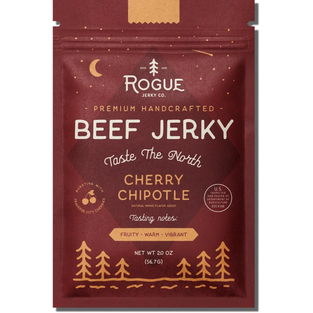 Rogue Signature Hickory Premium Beef Jerky - 4 Flavors