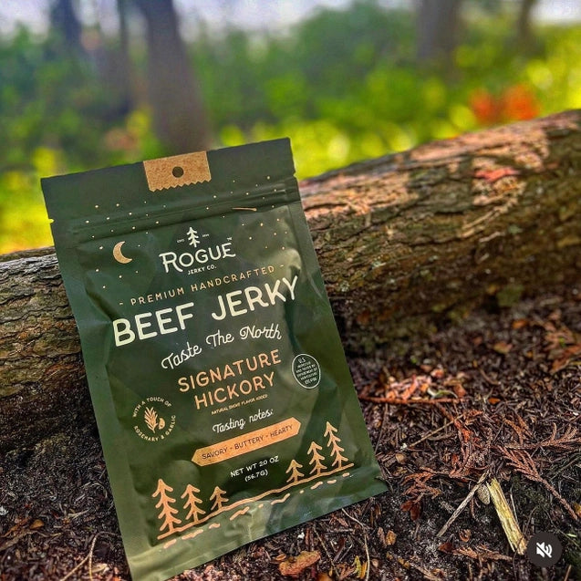 Rogue Signature Hickory Premium Beef Jerky - 4 Flavors