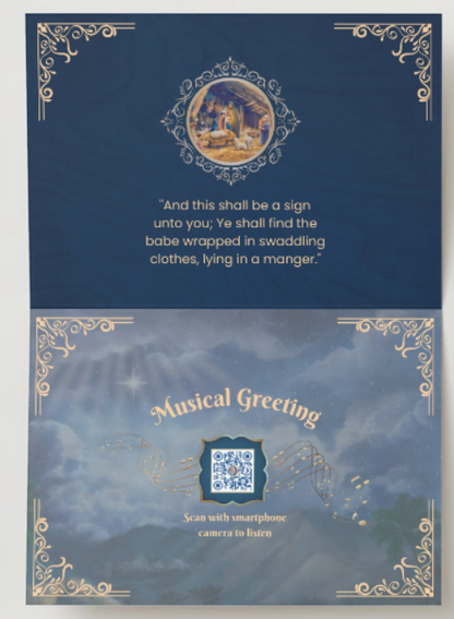 Musical Christmas Greeting Cards