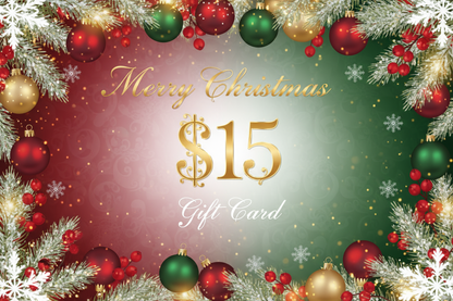 Christmas Morning $15 Gift Card