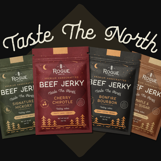 Rogue Signature Hickory Premium Beef Jerky - 4 Flavors