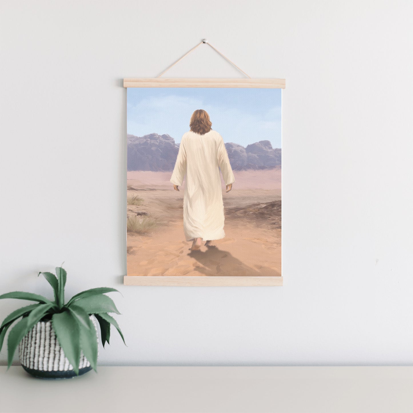 Jesus Painting, Christian Art, Easter Decoration, Christian Easter Painting, Religious Easter Decor, Christian Decor, Easter Decorations