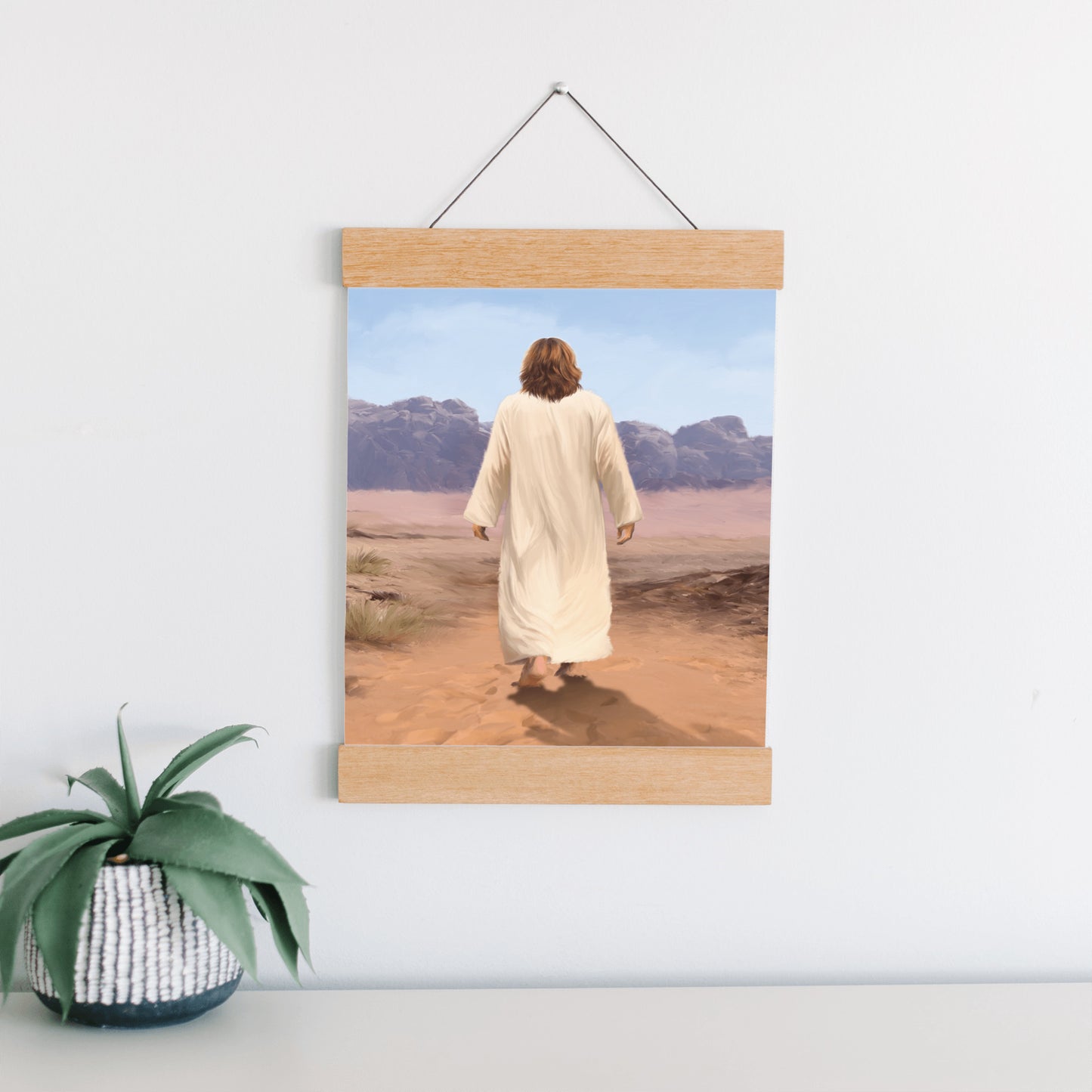 Jesus Painting, Christian Art, Easter Decoration, Christian Easter Painting, Religious Easter Decor, Christian Decor, Easter Decorations