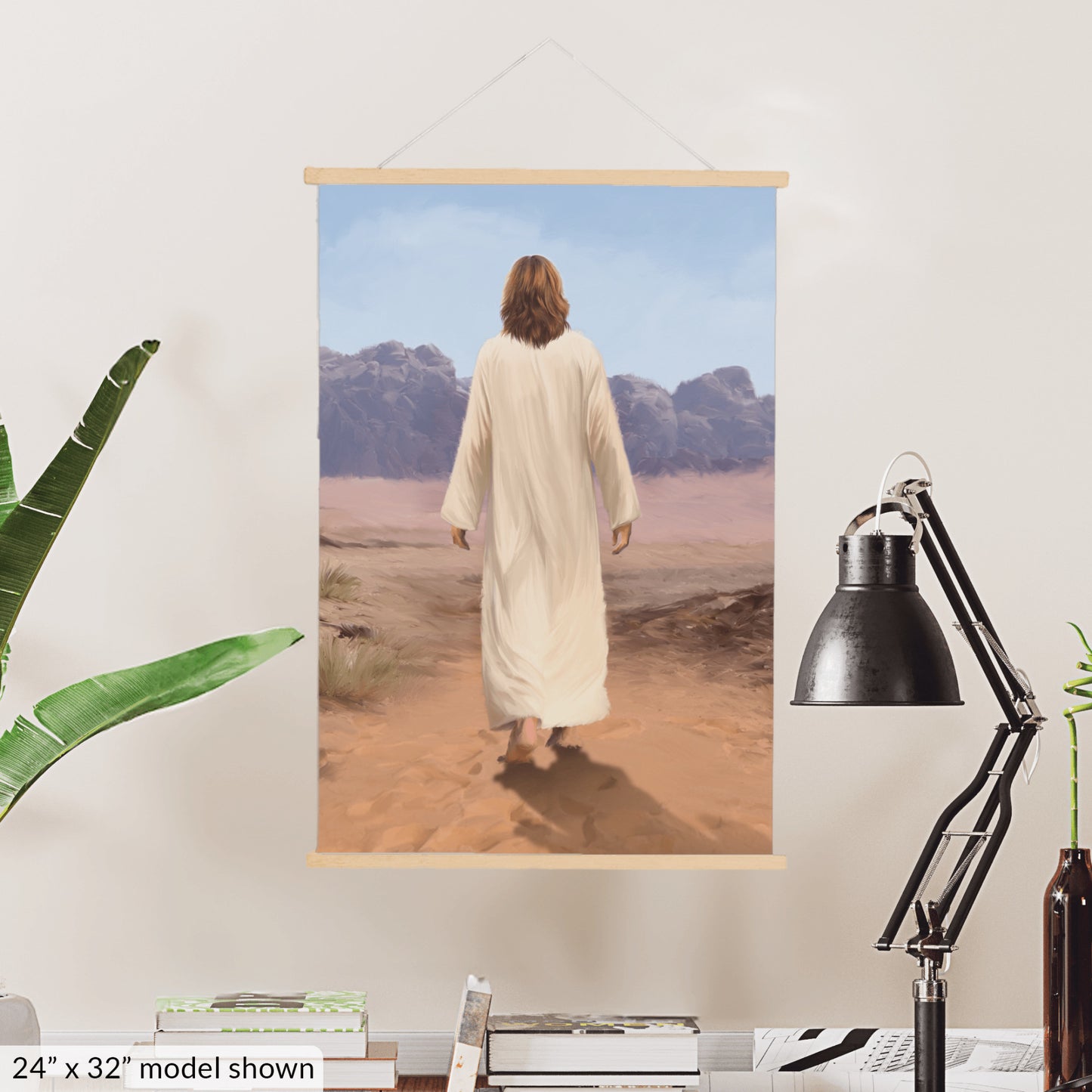 Jesus Painting, Christian Art, Easter Decoration, Christian Easter Painting, Religious Easter Decor, Christian Decor, Easter Decorations