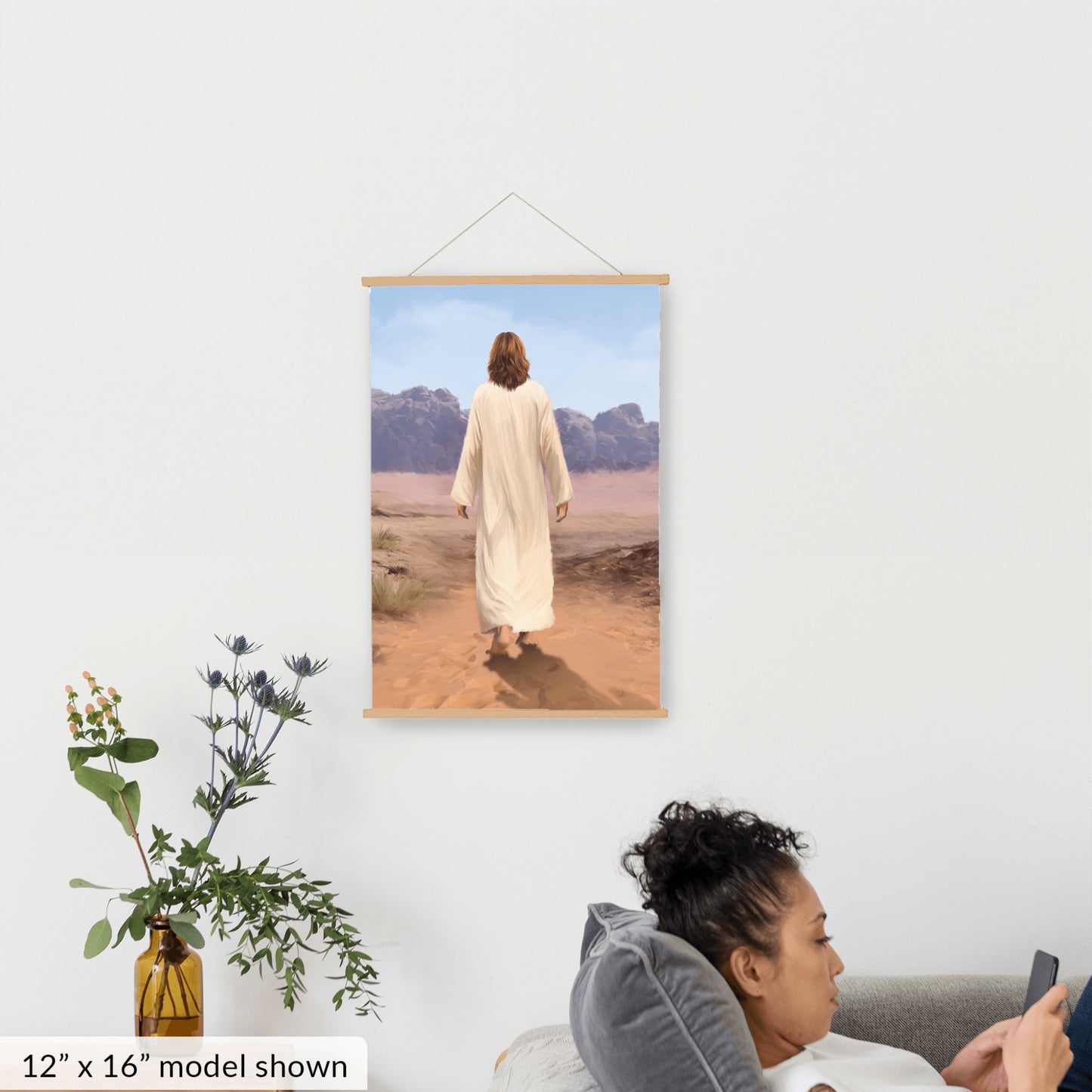 Jesus Painting, Christian Art, Easter Decoration, Christian Easter Painting, Religious Easter Decor, Christian Decor, Easter Decorations